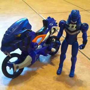 Power Ranger | Toys | Blue Power Rangers Jungle Fury Action Figure And ...